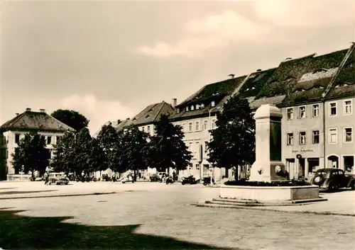 AK / Ansichtskarte 73871599 Dippoldiswalde_Osterzgebirge Markt Brunnen Dippoldiswalde