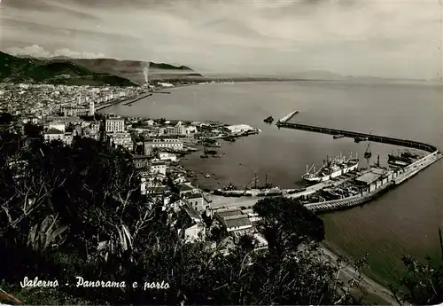 AK / Ansichtskarte  Salerno_IT Panorama e porto 