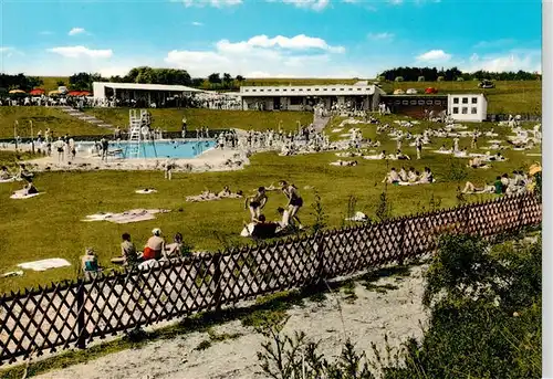 AK / Ansichtskarte  Eiterfeld Schwimmbad Freibad Eiterfeld