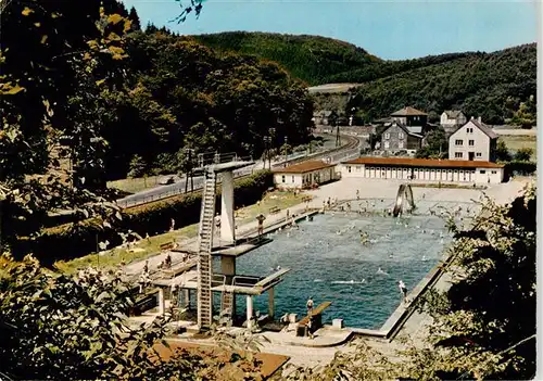 AK / Ansichtskarte  Wehbach Freibad Wehbach