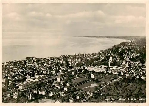 AK / Ansichtskarte  Rorschach_Bodensee_SG Fliegeraufnahme 