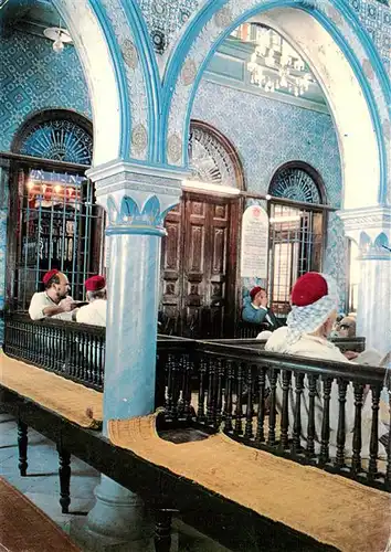 AK / Ansichtskarte 73871727 Djerba_Jerba_Tunesie Synagoge von Ghriba 