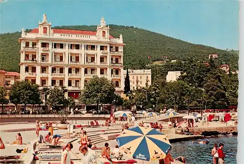 AK / Ansichtskarte  Opatija_Abbazia Hotel Slavija 