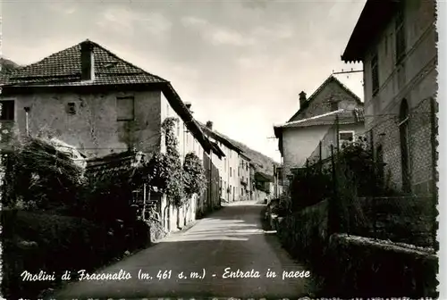 AK / Ansichtskarte  Molini_di_Fraconalto_Alessandria_Piemonte_IT Entrata in paese 