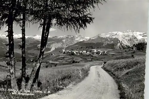 AK / Ansichtskarte  Feldis_GR Panorama Blick gegen Ringelspitze 