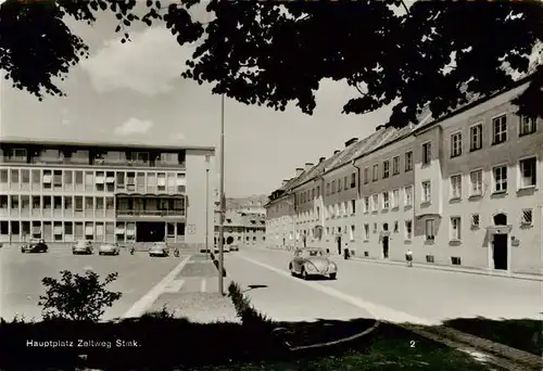 AK / Ansichtskarte  Zeltweg_Steiermark Hauptplatz Zeltweg_Steiermark