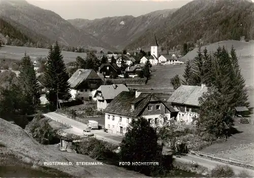 AK / Ansichtskarte  Pusterwald_Steiermark_AT Ortsansicht mit Kirche 