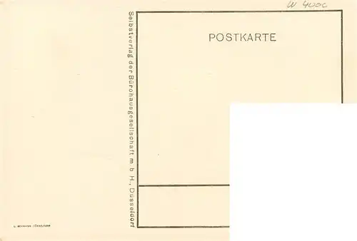 AK / Ansichtskarte  Duesseldorf Wilhelm Marx Haus Kuenstlerkarte Duesseldorf