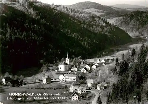 AK / Ansichtskarte 73871883 Moenichwald_Steiermark_AT Panorama Erholungsort 