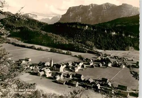 AK / Ansichtskarte  Bezau_Vorarlberg Panorama Blick gegen Kanisfluh Bregenzerwald Bezau Vorarlberg