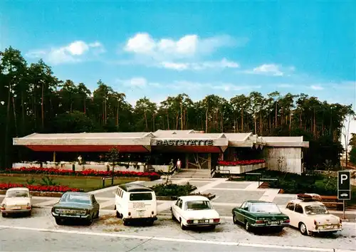 AK / Ansichtskarte  Hockenheim Autobahnrasthaus am Hockenheimring Hockenheim