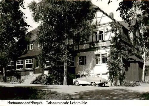 AK / Ansichtskarte 73871957 Hartmannsdorf-Dippoldiswalde Talsperrencafe Lehnmuehle Hartmannsdorf-Dippoldiswalde