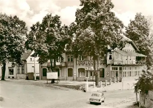 AK / Ansichtskarte  Magdeburgerforth HO Gaststaette Drei Linden Magdeburgerforth