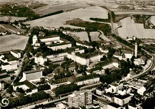 AK / Ansichtskarte 73871965 Wuerzburg_Bayern Universitaetsklinik Wuerzburg Luitpoldkrankenhaus Fliegeraufnahme 