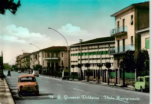 AK / Ansichtskarte  San_Giovanni_Valdarno_Toscana_IT Viale Risotgimento 