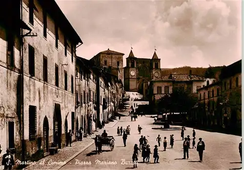 AK / Ansichtskarte  San_Martino_al_Cimino_Viterbo_Lazio_IT Piazza Mariano Buratti 