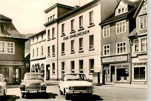 AK / Ansichtskarte  Bad_Blankenburg FDGB Erholungsheim am Markt Bad_Blankenburg