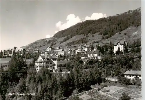 AK / Ansichtskarte  Schuls_Tarasp Panorama Schuls Tarasp