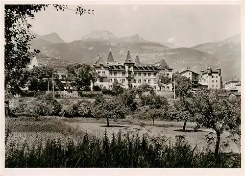 AK / Ansichtskarte  Siders_Sierre_VS Hotel Chateau Belevue  