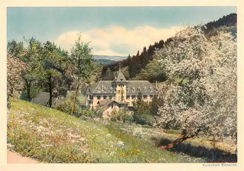 AK / Ansichtskarte  Richental_Richenthal_LU Kurhaus Richental 