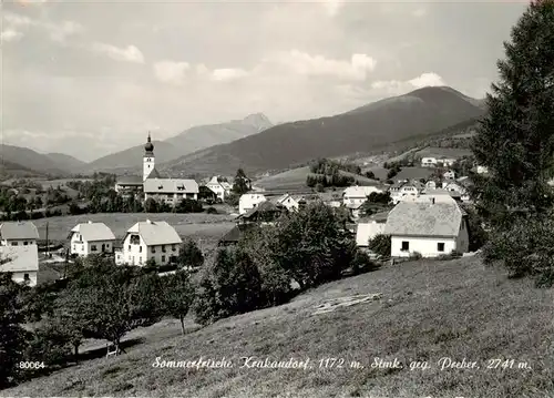 AK / Ansichtskarte 73872075 Krakaudorf_Steiermark_AT Panorama mit Preber 