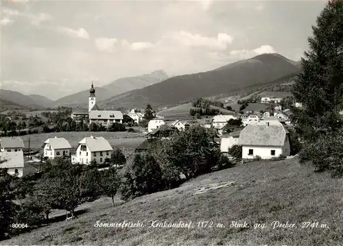 AK / Ansichtskarte  Krakaudorf_Steiermark_AT Panorama mit Preber 