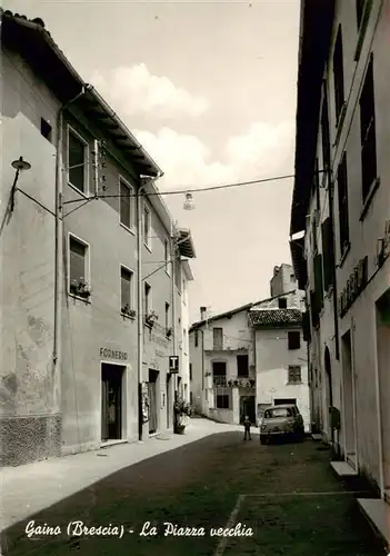 AK / Ansichtskarte  Gaino_Maderno_Lago_di_Garda_IT La Piazza vecchia 