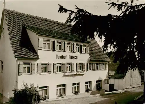 AK / Ansichtskarte  Luetzenhardt_Waldachtal_BW Hotel Pension Hirsch 