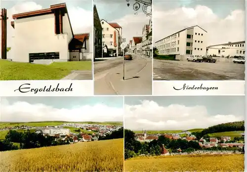 AK / Ansichtskarte 73872101 Ergoldsbach Orts und Teilansichten Panorama Ergoldsbach