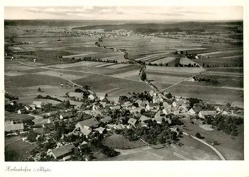 AK / Ansichtskarte  Herlazhofen Fliegeraufnahme Herlazhofen