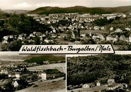 AK / Ansichtskarte  Waldfischbach-Burgalben Panorama Teilansichten Bromsilber Waldfischbach-Burgalben