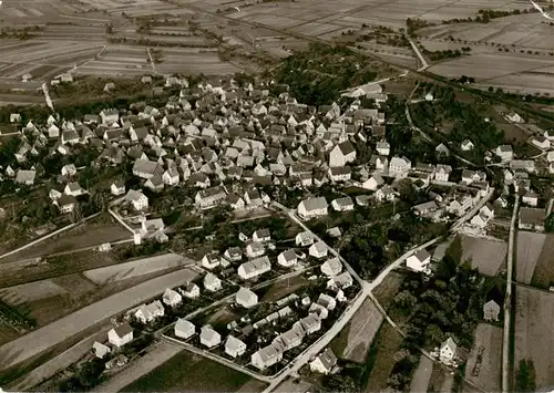 AK / Ansichtskarte  Ergenzingen_Rottenburg_Neckar Fliegeraufnahme 