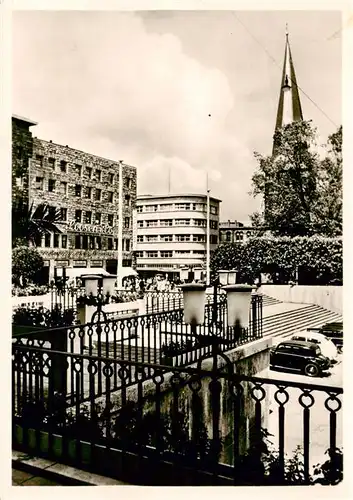 AK / Ansichtskarte  Essen__Ruhr Partie am Burgplatz 