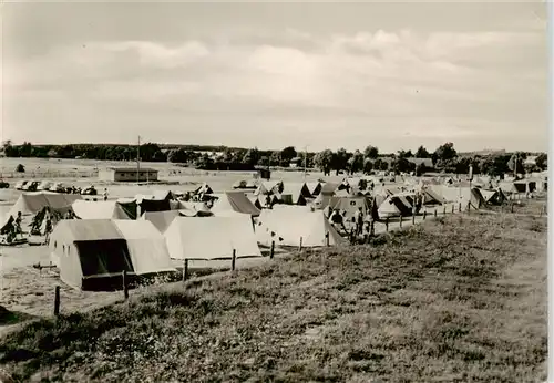 AK / Ansichtskarte  Baabe_Ostseebad_Ruegen Zeltplatz Camping Baabe_Ostseebad_Ruegen