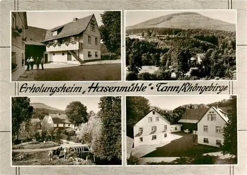 AK / Ansichtskarte 73872280 Tann_Rhoen Erholungsheim Hasenmuehle am Fusse des Haselberges im Ulstertal Bromsilber Tann_Rhoen