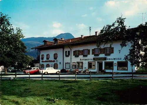 AK / Ansichtskarte  Ettenhausen_Schleching Alpenhotel Edelweiss Ettenhausen_Schleching