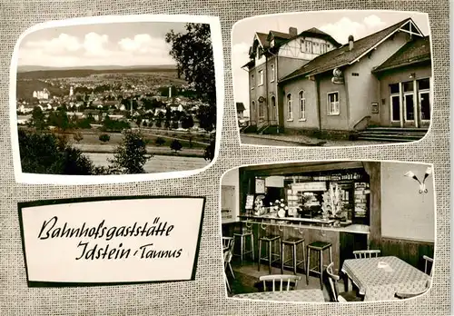 AK / Ansichtskarte  Idstein Panorama Bahnhofsgaststaette Idstein