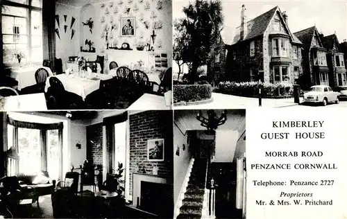 AK / Ansichtskarte  Penzance_Cornwall_UK Kimberley Guest House Rorrab Road 