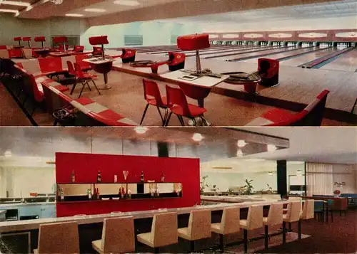 AK / Ansichtskarte  Kiel Bowling Treff 24 Bahn Anlage Restaurant Snack Bar Kiel