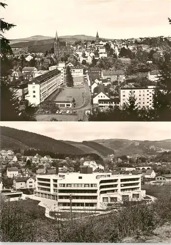 AK / Ansichtskarte  Kirchen__527m_Sieg Ev Altenheim mit Blick auf Giebelwald 