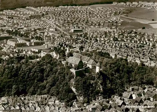 AK / Ansichtskarte  Heidenheim_Brenz Fliegeraufnahme Heidenheim Brenz