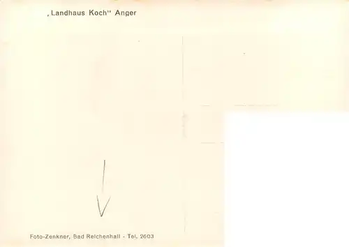 AK / Ansichtskarte  Anger_Bad_Reichenhall Landhaus Koch 