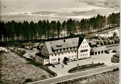 AK / Ansichtskarte  Marienheide VdK Erholungsheim Brucher Talsperre Fliegeraufnahme Marienheide