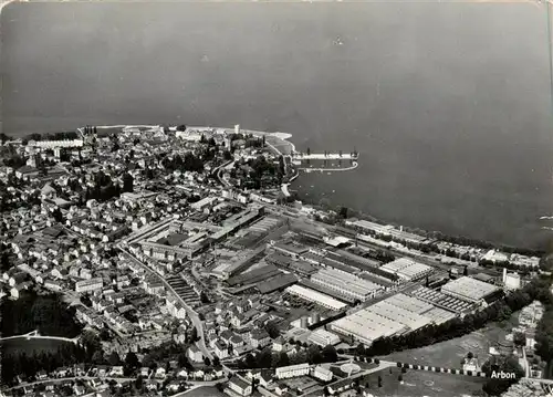 AK / Ansichtskarte  Arbon__TG Fliegeraufnahme 