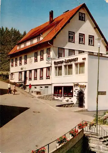 AK / Ansichtskarte  Schoenwald_Schwarzwald Gasthof Landpost Schoenwald Schwarzwald