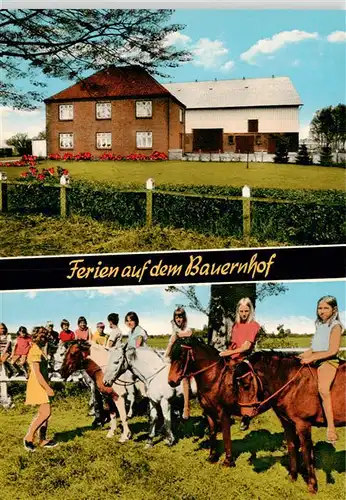 AK / Ansichtskarte 73872393 Hartenholm Ferienhof Hartenholm Kinderreiten Hartenholm