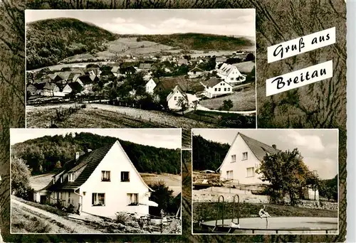 AK / Ansichtskarte  Breitau Gesamtansicht Pension Restaurant Haus Waldesruh Breitau