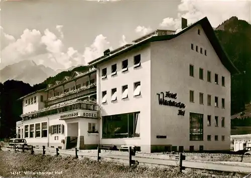 AK / Ansichtskarte  Oberstdorf Hotel Wittelsbacher Hof Oberstdorf