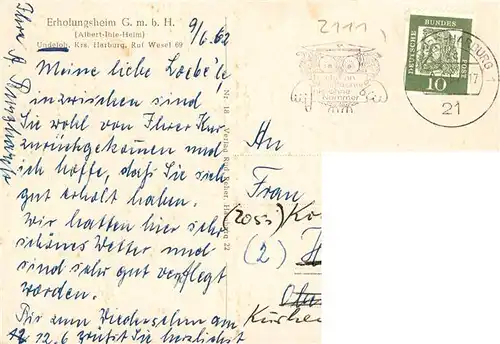 AK / Ansichtskarte  Undeloh Erholungsheim GmbH Albert-Ihle-Heim Undeloh
