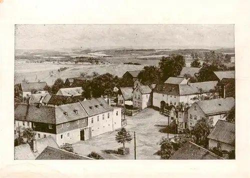 AK / Ansichtskarte 73872503 Rodersdorf_Vogtland Blick auf den Dorfplatz Rodersdorf_Vogtland